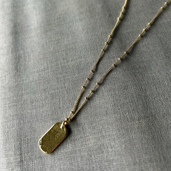 Griffin Dog Tag Necklace by Gorjana - Picture 5 of 5